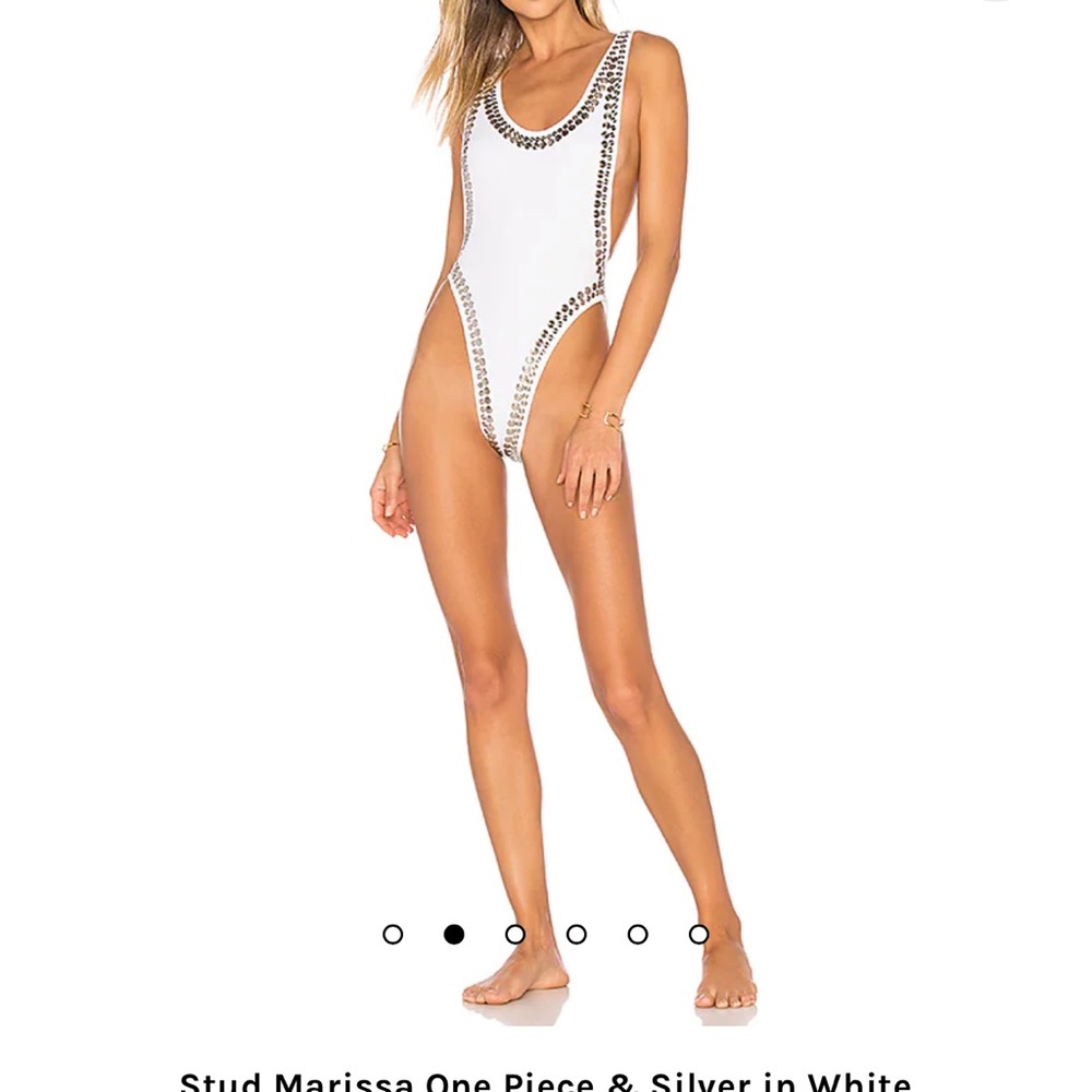 Norma kamali stud marissa one piece in size medium